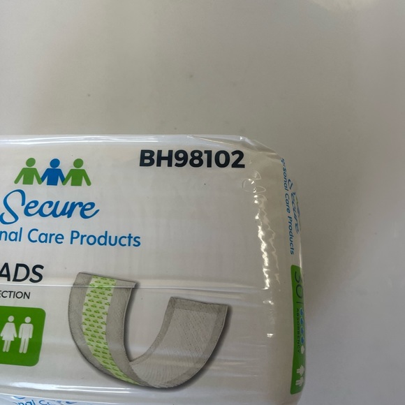 Secure booster pads 90 pc BH98102 Ultra Bladder Control incontinence pad unisex - Picture 4 of 7